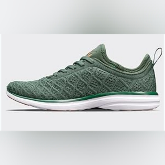 APL: Athletic Propulsion Labs Women's Techloom Phantom, Great Green/White/Gum, 8 - Picture 7 of 11